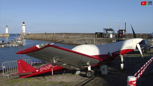 Belle-Île-en-mer | Un ULM dans le port | TVBI Belle-Ile Télévision