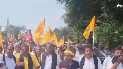 ఏలూరు జిల్లా: తగ్గేదేలే అంటున్న టీడీపీ నేతలు.. ఏకంగా కాలినడకనే..!