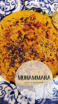 Salut Toi! ️ Aujourd’hui c’est Muhammara! ☀️ Prêt à relever ton palais avec cette délicieuse recette de Muhammara ? Ce dip du Moyen-Orient à base de poivrons rouges rôtis, de noix et d'épices est tout simplement irrésistible !