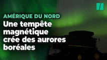 De sublimes aurores boréales aperçues en Amérique du Nord en raison d’une tempête géomagnétiqu