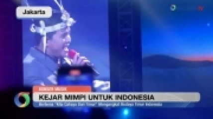 Download Video: Konser Kejar Mimpi untuk Indonesia Angkat Budaya Timur Indonesia