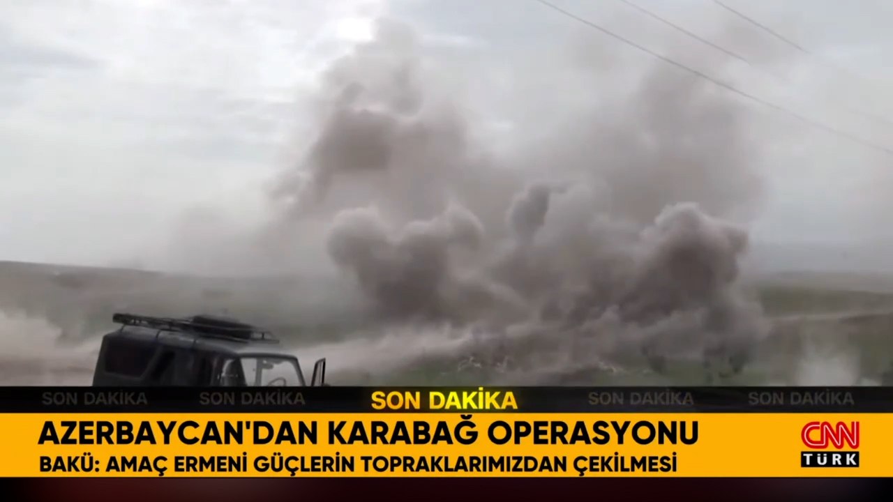 Azerbaycan'dan Karabağ operasyonu