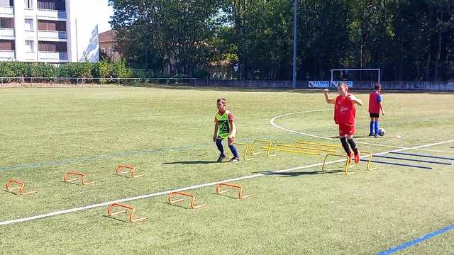 Entraînement école de foot