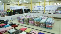 محافظ كفر الشيخ يفتتح مبادرة دكان الفرحة لتوزيع 20 ألف قطعة ملابس ومستلزمات المدرسية على المواطنين