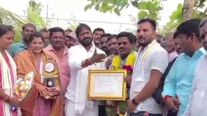 మహబూబ్ నగర్: పెద్దర్ పల్లి గ్రామానికి స్వచ్ఛ సర్వేక్షన్ గ్రామీణ అవార్డు