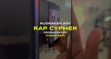 RAP CYPHER (RUDRAKSH ASV STAGE PERFORMANCE) | HINDI RAP