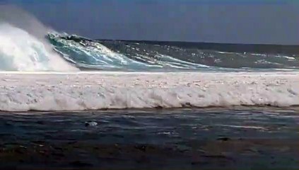 Forte houle dans le Sud