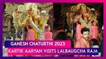 Ganesh Chaturthi 2023: Kartik Aaryan Visits Lalbaugcha Raja In Mumbai To Seek Lord Ganesha’s Blessings