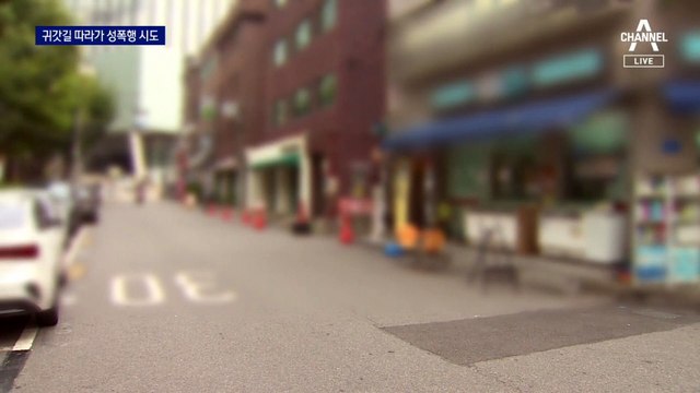 귀갓길 여성 4층까지 따라가 성폭행 시도