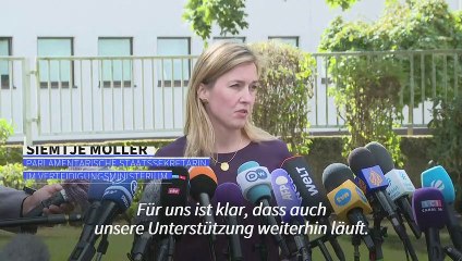 Deutschland will Ukraine in "harten Monaten" unterstützen