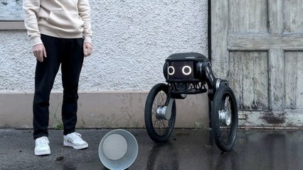 AI security robot unveiled - the Ascento Guard