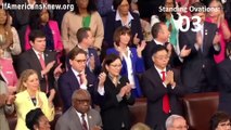 Congress gives 29 standing ovations for president of foreign nation that harms the US