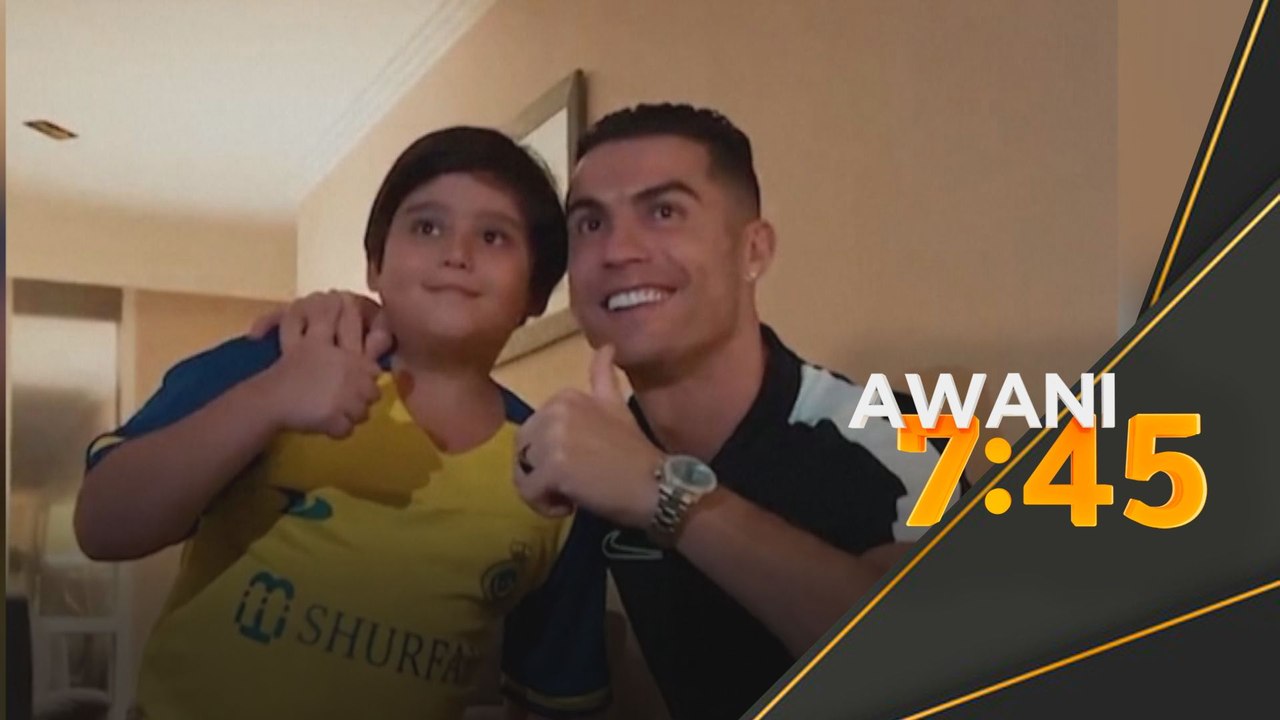 Ronaldo bertemu peminat termuda di Tehran