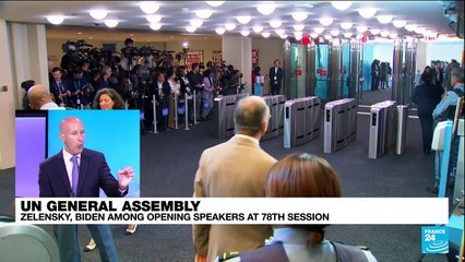 UN General Assembly: Biden will ask world to stick with Ukraine at 78th session