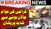 Ek Taraf Traffic Police Dusri Taraf Challan Ka Darr - Karachi Ki Awam Pareshan