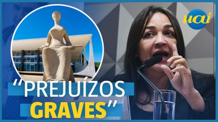 Relatora da CPMI do 8/1 critica decisão do STF: "muito ruim"