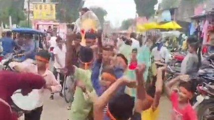 गणपति बप्पा मोरिया के जयकारो से गुंजा खरगोन शहर, जमकर रही धूम