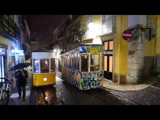Come Ride The Bica Funicular With Us - Lisbon Travel Blog