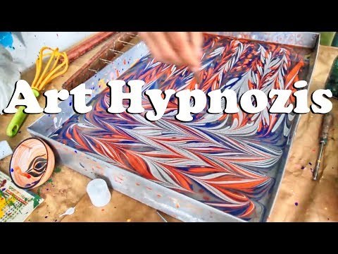 Mesmerizing Marble Painting Art Called Ebru From Turkey