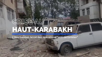 L'Azerbaïdjan lance des "opérations antiterroristes" au Nagorny Karabakh