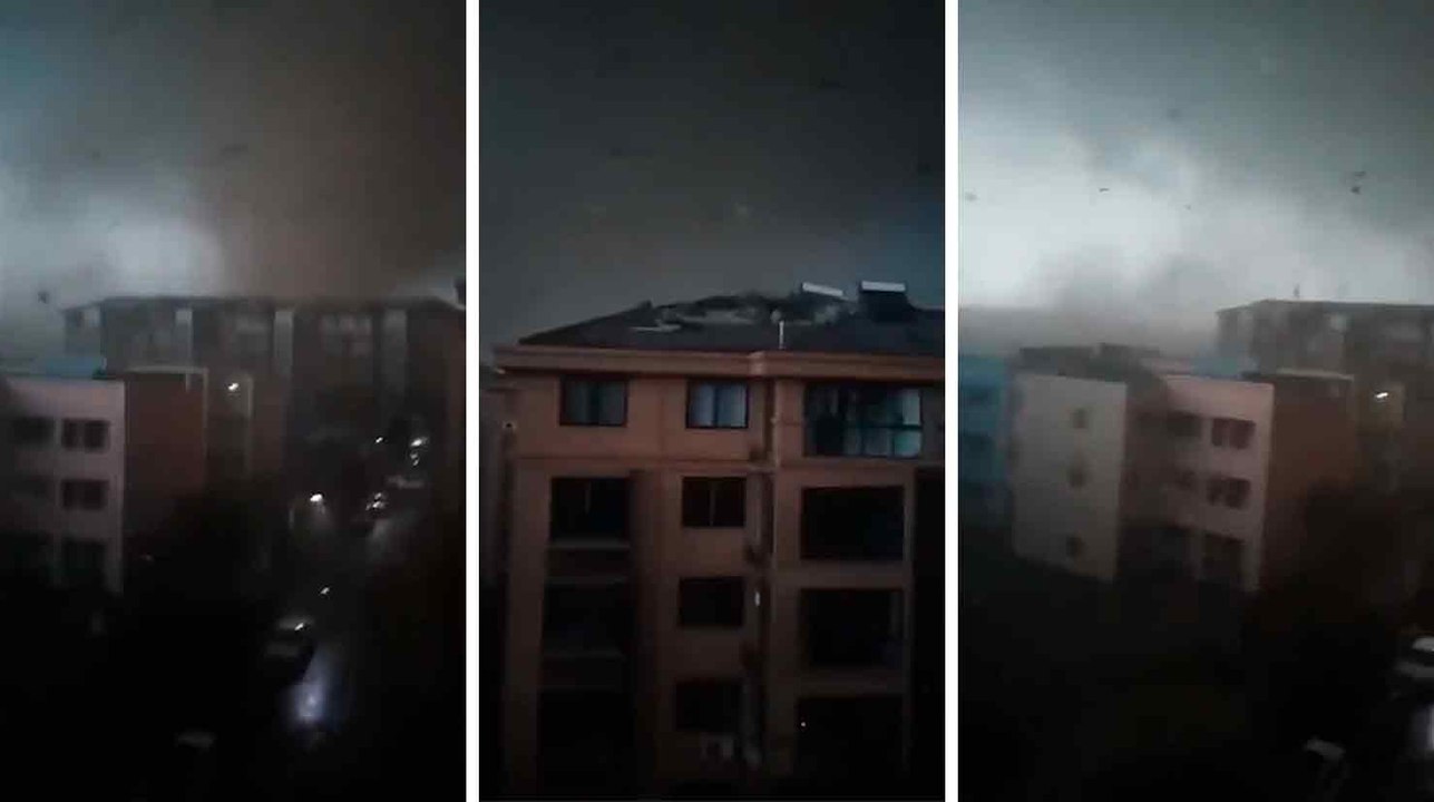 Ein weiterer Tornado wurde diesen Dienstag (19.) in der Stadt Nancai, gelegen im Bezirk Shunyi in Peking, China, gemeldet.