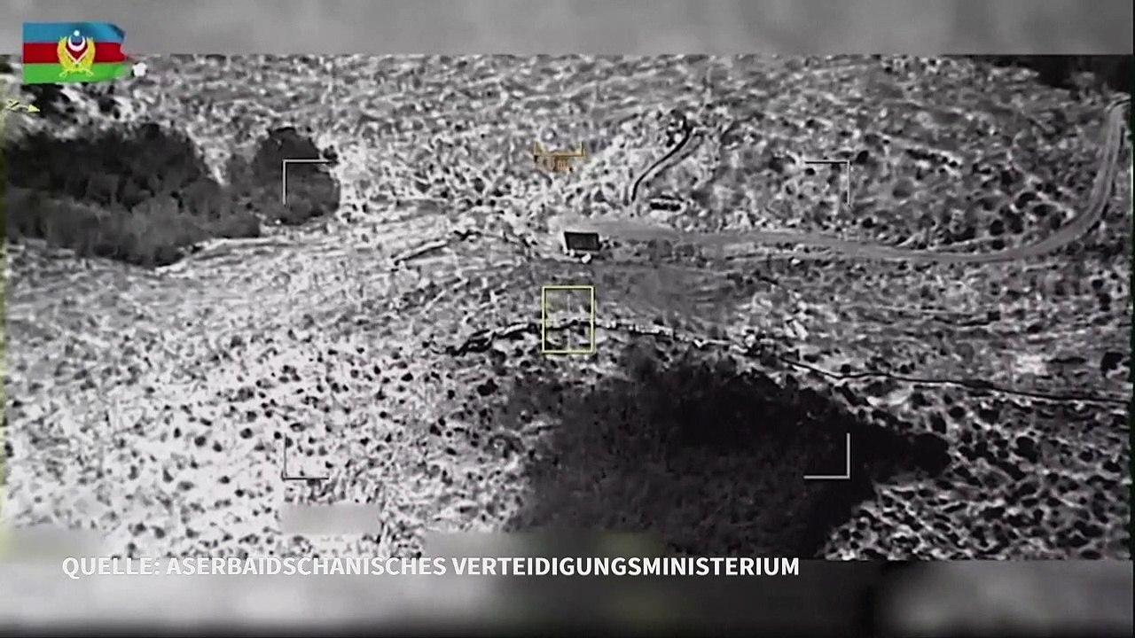 Aserbaidschan startet großen Militäreinsatz in Berg-Karabach