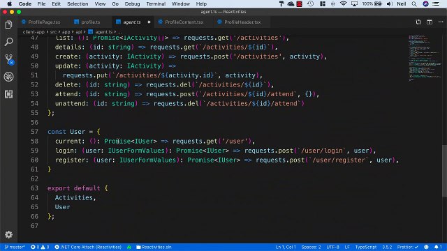 Photo Upload Part 2 - Client (Legacy) - Getting the profile data from the API