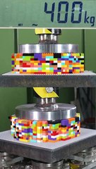 LEGO bricks can support a lot of weight.