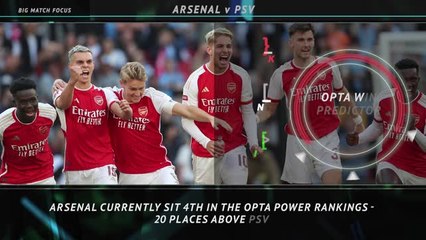 Big Match Focus - Arsenal v PSV