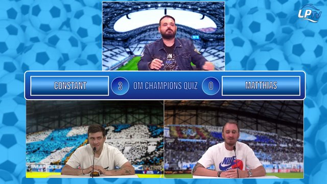 OM Champions Quiz, 1/2 de finale : Constant Wicherek vs Matthias Manteghetti