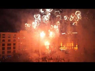 So Close You'll Get Hit By Firework Debris - Color Mascleta March 3rd, Fallas 2018
