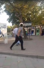 İnegöl'de kaza sonrası çıkan kavgada bıçakla tehdit eden şahıs tutuklandı