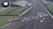 Porsche Carrera Cup North America 2023 Indianapolis Race 2 Start Multiple Car Crash Cirone Cook Big Crash