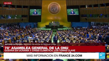 Antonio Guterres: "Los desafíos están aumentando y parecemos incapaces de unirnos para responder"