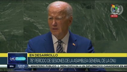 Biden: Proponemos que los países en desarrollo tengan voz en el FMI