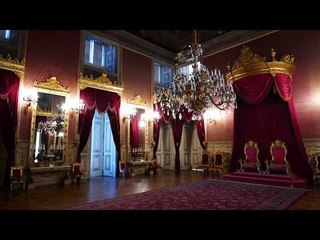 A Walk Through The Royal Palace, Palácio da Ajuda - The Throne Room was WOW!