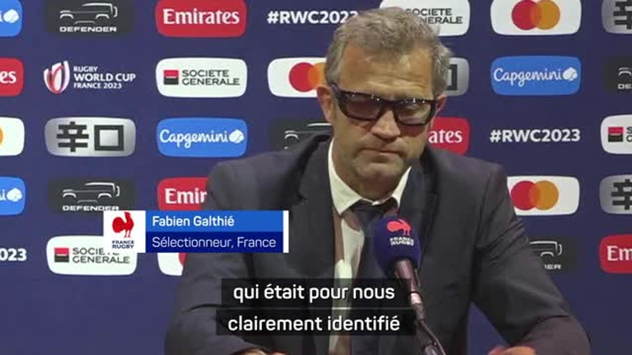 Bleus - Galthié : "On suit les conseils de Darwin"