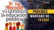 Fecode anuncia nuevas marchas en apoyo al Gobierno Petro, ¿cuándo y dónde serán?