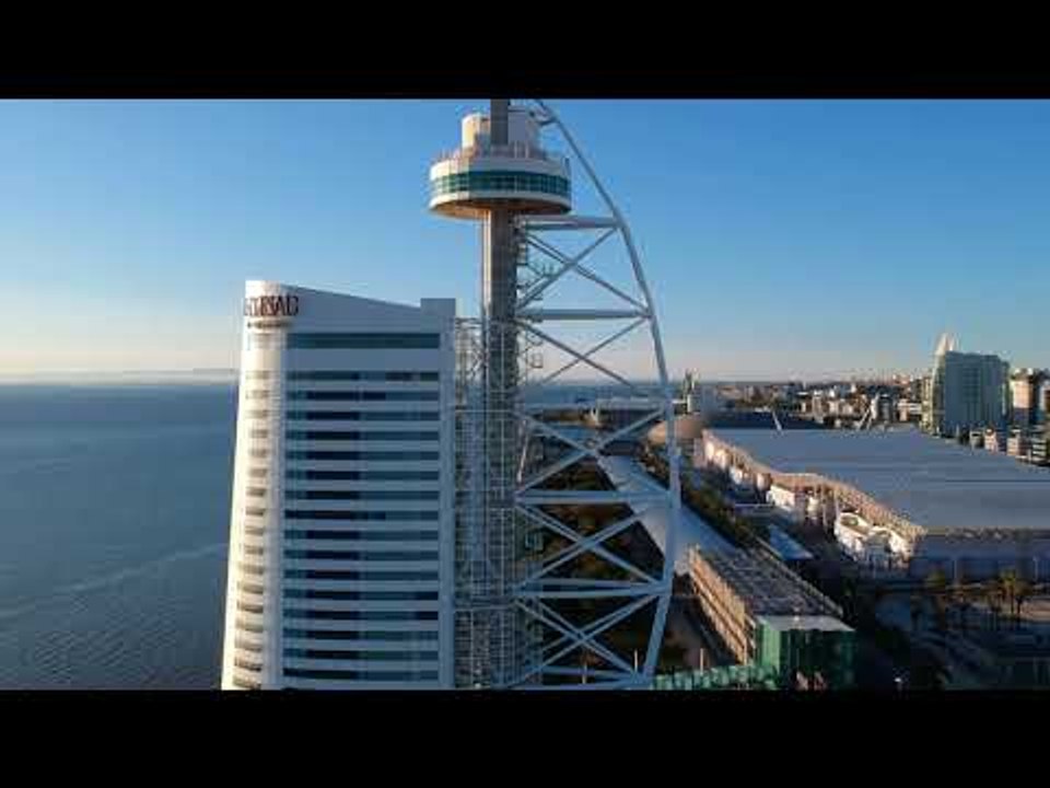 Drone Footage Parque das Nações / Estação do Oriente / Myriad Hotel