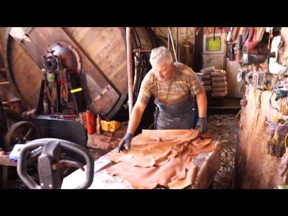 Traditional Leather Processing Workshops Near Chania, Crete