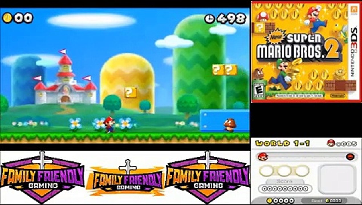 New Super Mario Bros 2 3DS Episode 1 - video Dailymotion