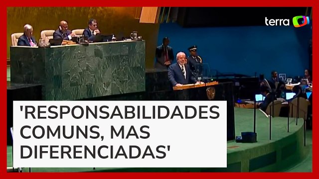 Lula critica países ricos por poluição e diz que Brasil está 'na vanguarda da transição energética'