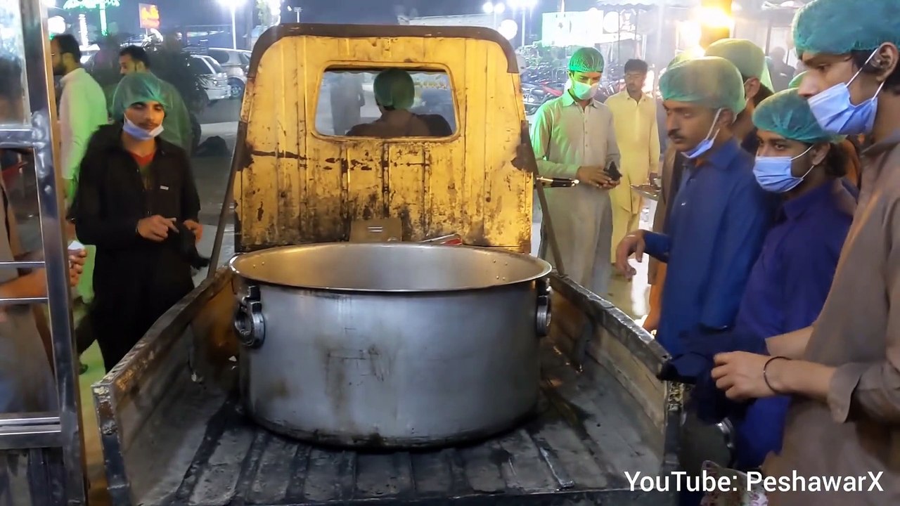 Malang Jan Bannu Beef Pulao - Beef Yakhni Pulao - Bannu Beef Pulao - Pakistan Street Food Islamabad