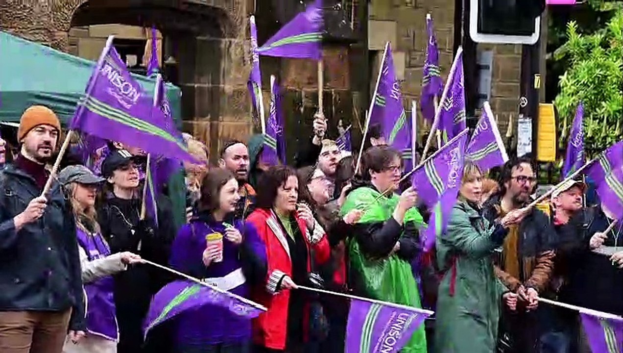 Strikes at Universities and Colleges across Glasgow