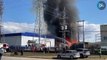 Declarado un incendio en Burgos en las instalaciones de Torreplas
