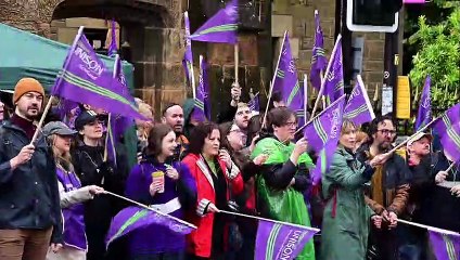 Universities and Colleges Strike Across glasgow