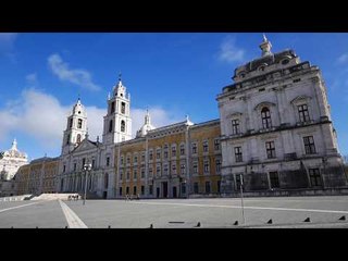 Mafra Day Trip From Lisbon - That Inner Courtyard ❤️️
