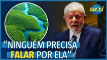 'Amazônia fala por si mesma', afirma Lula na ONU
