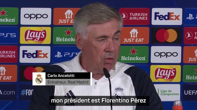 Rafa Nadal ou Florentino Pérez à la présidence ? Ancelotti a fait son choix