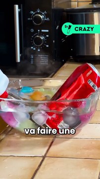 Expérience : canette et implosion @inventions inutiles Simon